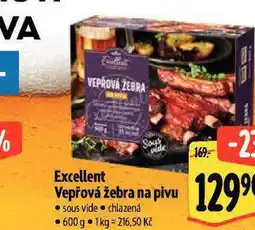 Albert Excellent vepřová žebra na pivu nabídka