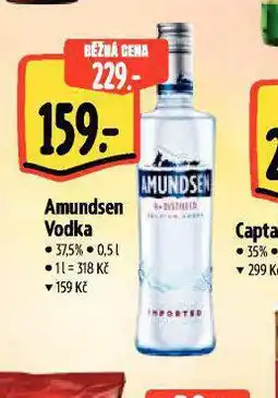 Albert Amundsen vodka nabídka