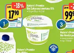 Albert Bio zakysaná smetana 15% nabídka