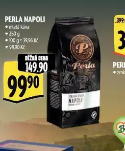 Albert Perla napoli mletá káva nabídka