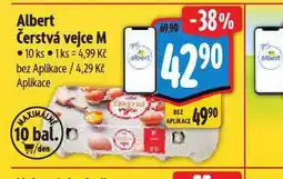 Albert Čerstvá vejce m nabídka