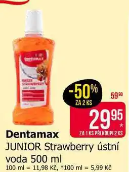 Teta Dentamax JUNIOR Strawberry ústní voda 500 ml nabídka