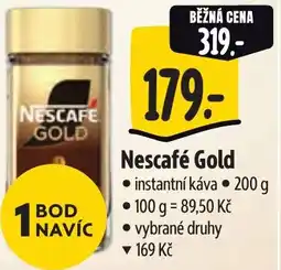 Albert Nescafé Gold nabídka