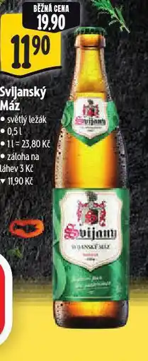 Albert Pivo svijanský máz nabídka
