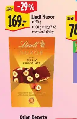 Albert Lindt nuxor nabídka
