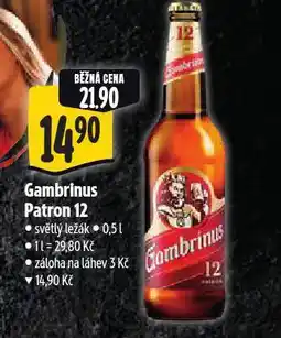 Albert Pivo gambrinus patron 12 nabídka