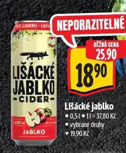 Albert Lišácjé jablko nabídka