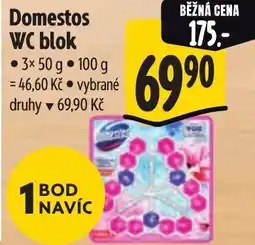 Albert Domestos WC blok nabídka