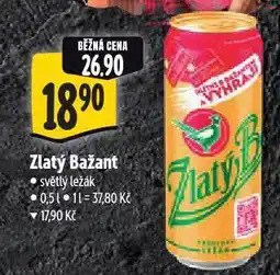 Albert Pivo zlatý bažant nabídka
