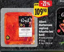 Albert Marinovaná vepřová krkovice bez kosti nabídka