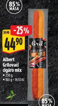 Albert Grilovací cigáro mix nabídka