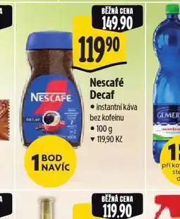 Albert Nescafé decaf instantní káva bez kofeinu nabídka