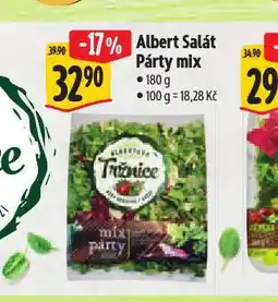 Albert Salát párty mix nabídka