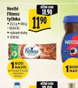 Albert Nestlé fitness tyčinka nabídka