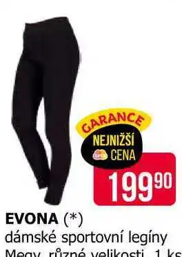 Teta EVONA dámské sportovní legíny Megy různé velikosti 1 ks nabídka
