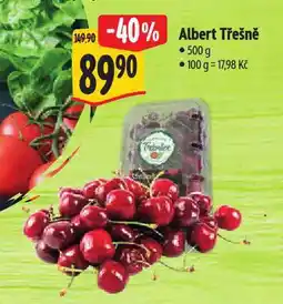 Albert Třešně nabídka