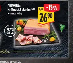 Albert Královská slanina nabídka