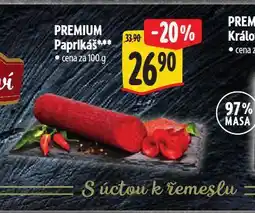 Albert Paprikáš nabídka