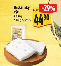 Albert Balkánský sýr nabídka