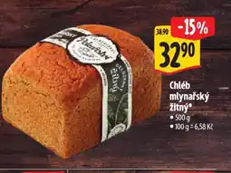 Albert Chléb mlynářský žitný nabídka