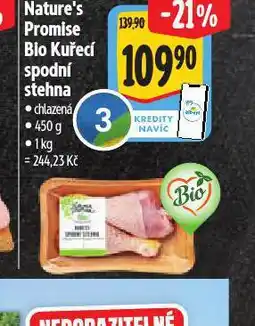 Albert Bio kuřecí spodní stehna nabídka