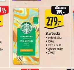 Albert Starbuck zrnková káva nabídka