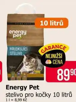 Teta Energy Pet stelivo pro kočky 10 litrů nabídka
