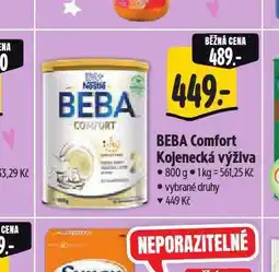Albert Beba comfort kojenecká výživa nabídka