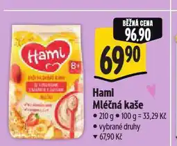 Albert Hami mléčná kaše nabídka