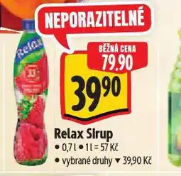Albert Relax sirup nabídka