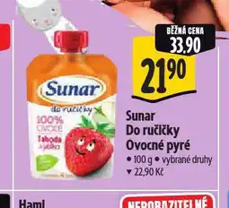 Albert Sunar do ručičky ovocné pyré nabídka
