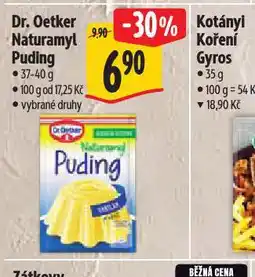 Albert Dr. oetker naturamyl puding nabídka
