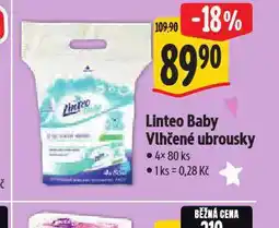 Albert Linteo baby dětské vlhčené ubrousky nabídka