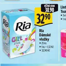 Albert Ria dámské vložky nabídka