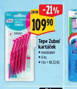 Albert Tepe zubní kartáček nabídka