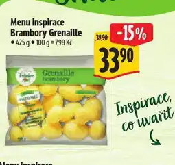 Albert Menu inspirace brambory grenalle nabídka
