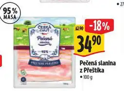 Albert Pečená slanina z přeštíka nabídka