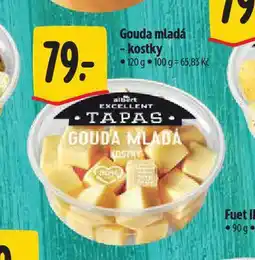 Albert Gouda mladá - kostky nabídka