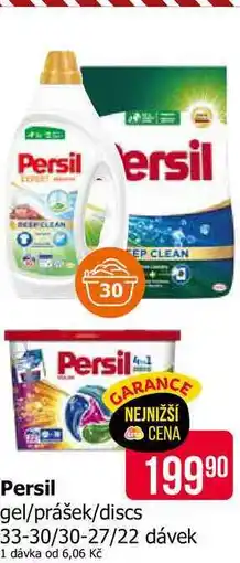Teta Persil gel/prášek/discs 33-30/30-27/22 dávek nabídka