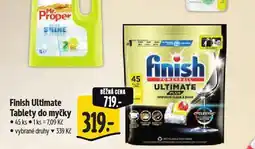 Albert Finish ultimate tablety do myčky nabídka