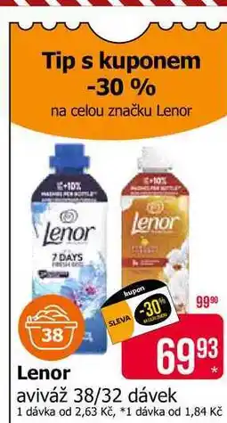 Teta Lenor aviváž 38/32 dávek nabídka