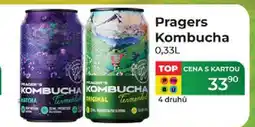 Tamda Foods Pragers Kombucha 0,33L nabídka