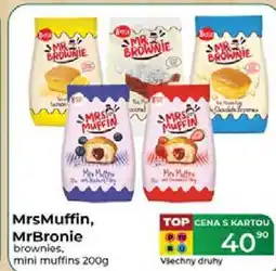 Tamda Foods MrsMuffin, MrBronie brownies. mini muffins 200g nabídka