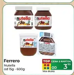 Tamda Foods Ferrero Nutella od 15g - 600g nabídka