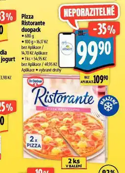 Albert Pizza ristorante nabídka