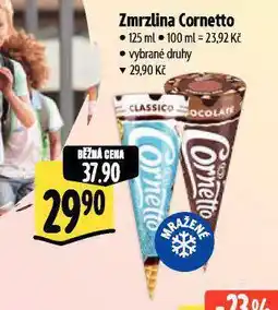 Albert Cornetto zmrzlina nabídka