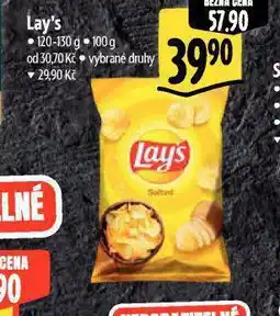 Albert Lay's chipsy nabídka