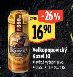 Albert Pivo velkopopovický kozel nabídka