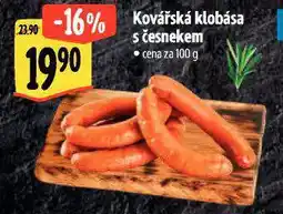 Albert Kovářská klobása s česnekem nabídka