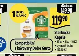 Albert Starbucks kávové kapsle nabídka